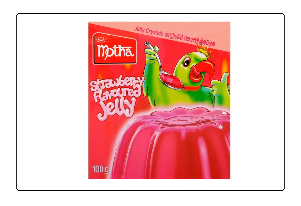 Motha Strawberry Flavoured Jelly 200g