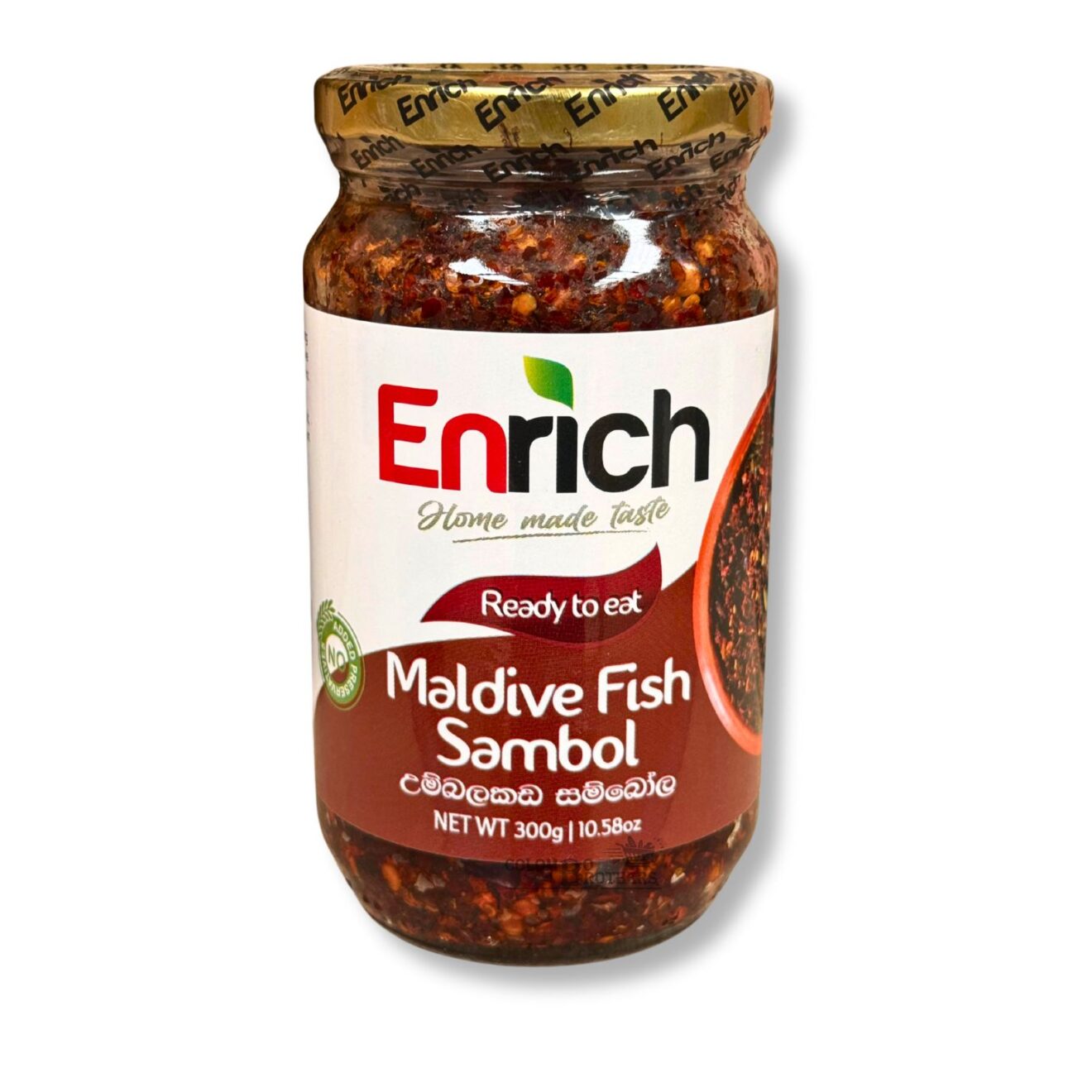 Moldive Fish Roti Enrich Maldive Fish Sambol 300g - colombobrothers.com.au