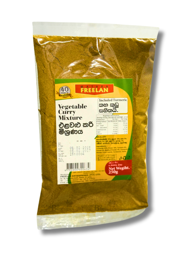 Freelan Vegetable Curry Mix 250g