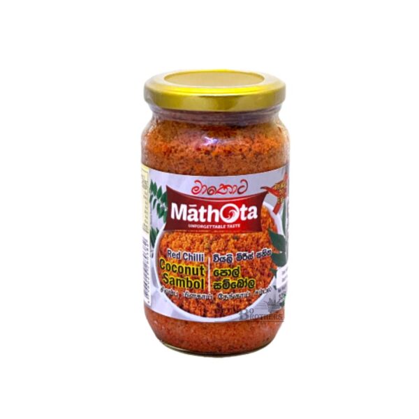 Mathota Mathota Coconut Sambol 325g - colombobrothers.com.au