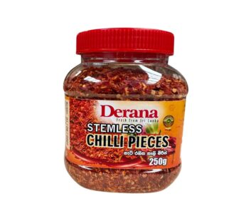 Derana Stemless Chilli Pieces btl 250g (kali miris)