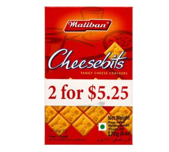 Maliban Cheesebits 170g 2 for $5.25