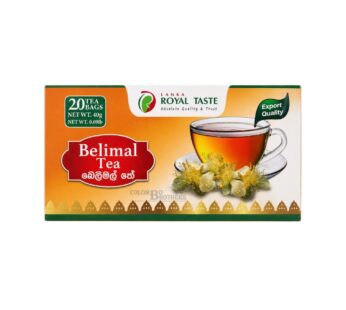 Royal Taste Belimal Tea 20 tea bags
