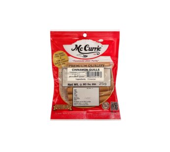 McCurrie Cinnamon Quills 25g